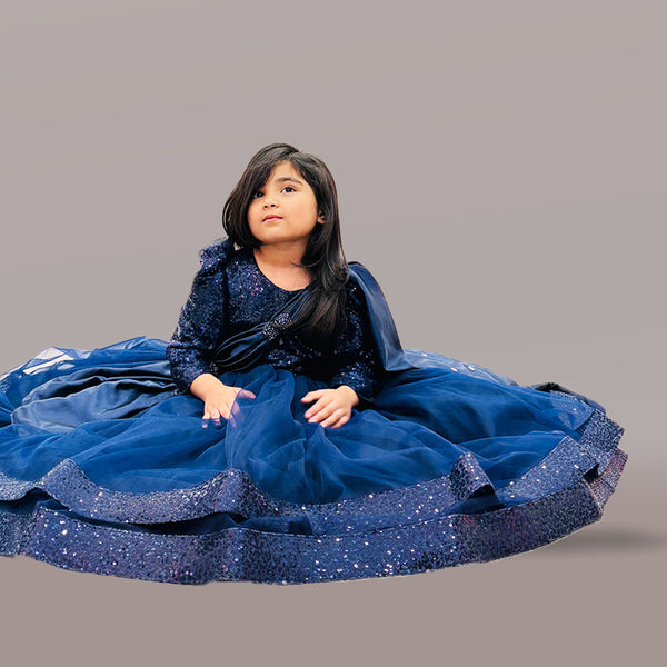 GBD-500 Royal Blue Cinderella Party Dress