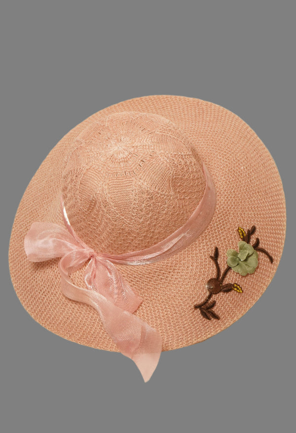 UH008 Girls Floral Hat