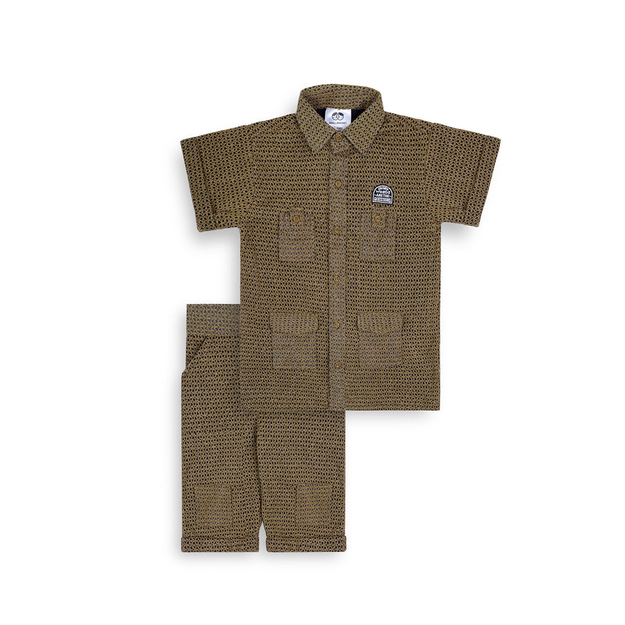 B74 Jute Shirt & Short